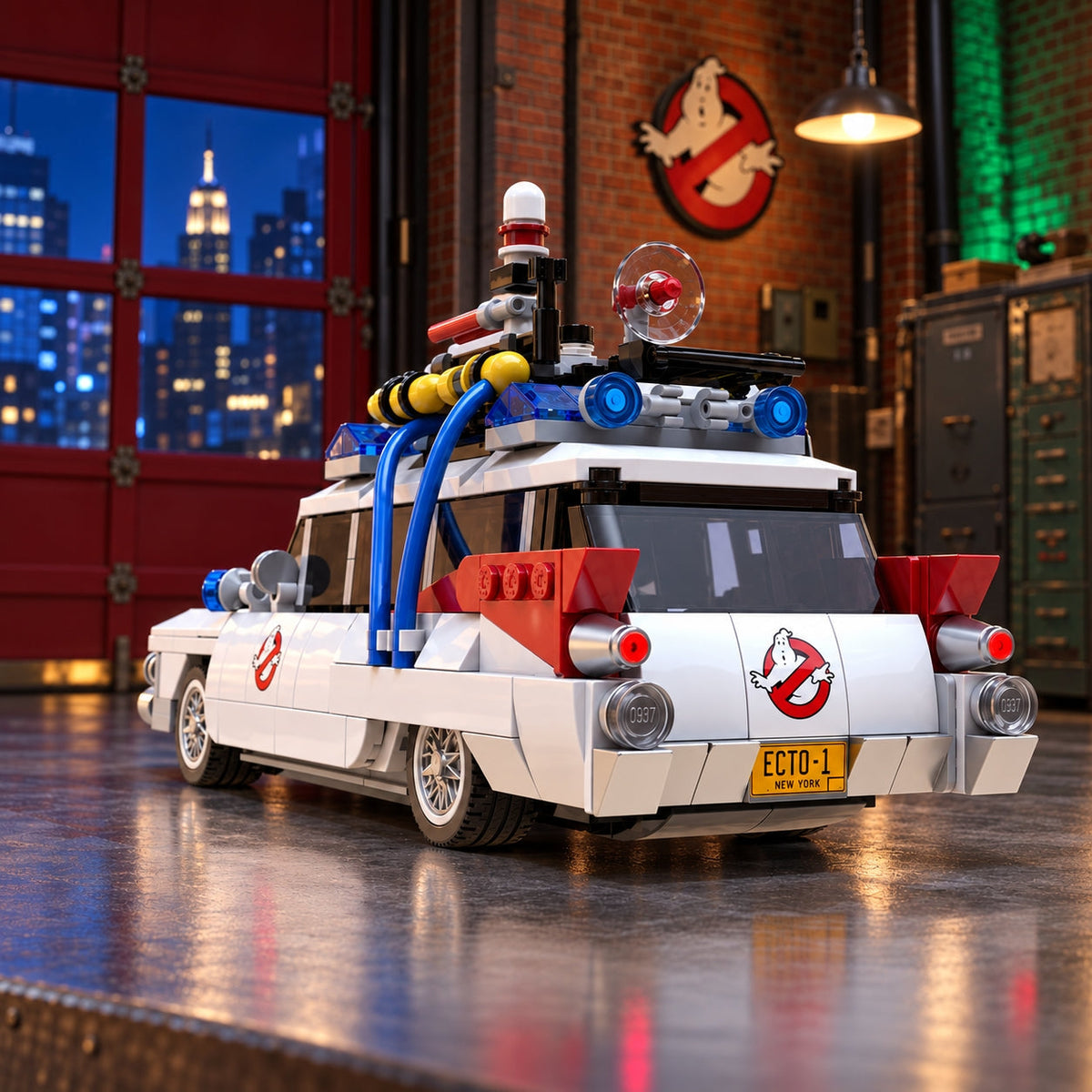 👻 Ghostbusters ECTO-1 43rd Anniversary (1984 - 2027) Building Set