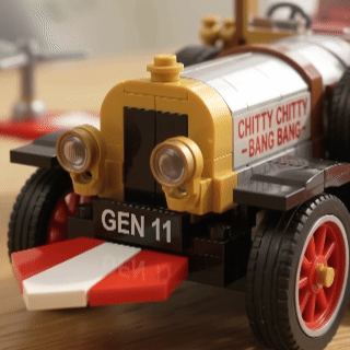 Chitty Flying Car 58th Anniversary Building Set