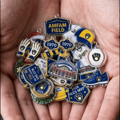 Milwaukee Brewers 2026 NL Champions Advent Calendar – 24 Days of Collectible Ornaments