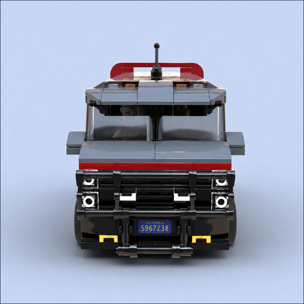 The A-Team Van & Crew Building Block Set