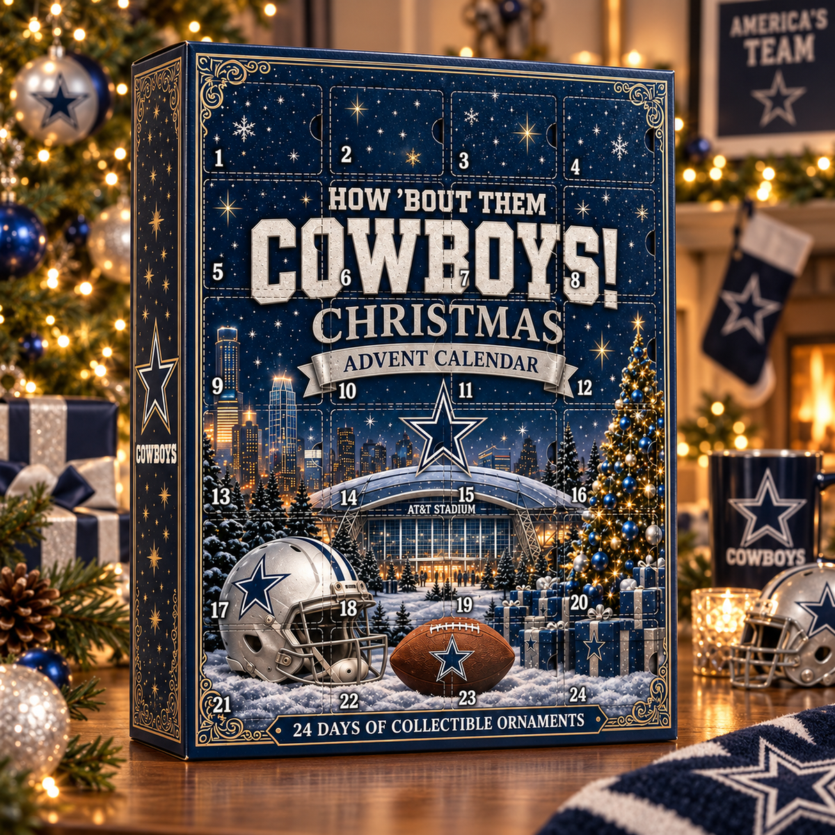🎄 How ’Bout Them Cowboys! Christmas Advent Calendar