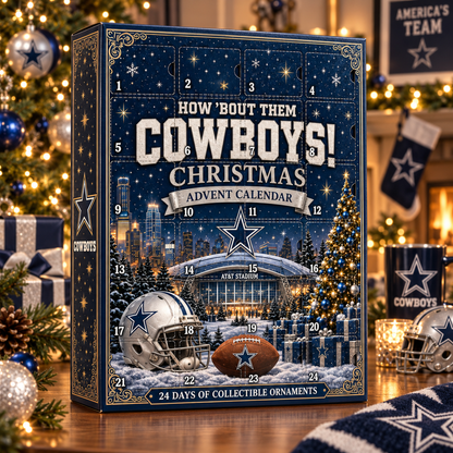🎄 How ’Bout Them Cowboys! Christmas Advent Calendar