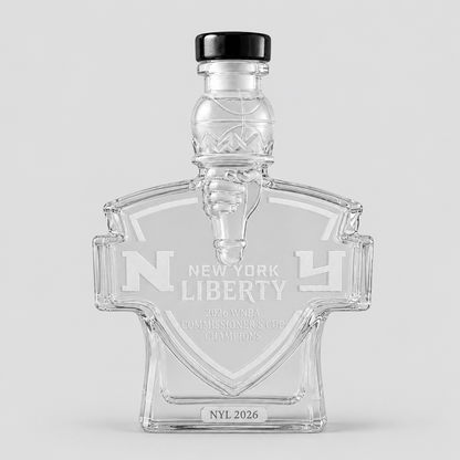 New York Liberty 2026 WNBA Commissioner's Cup Champions Collectible Bottle