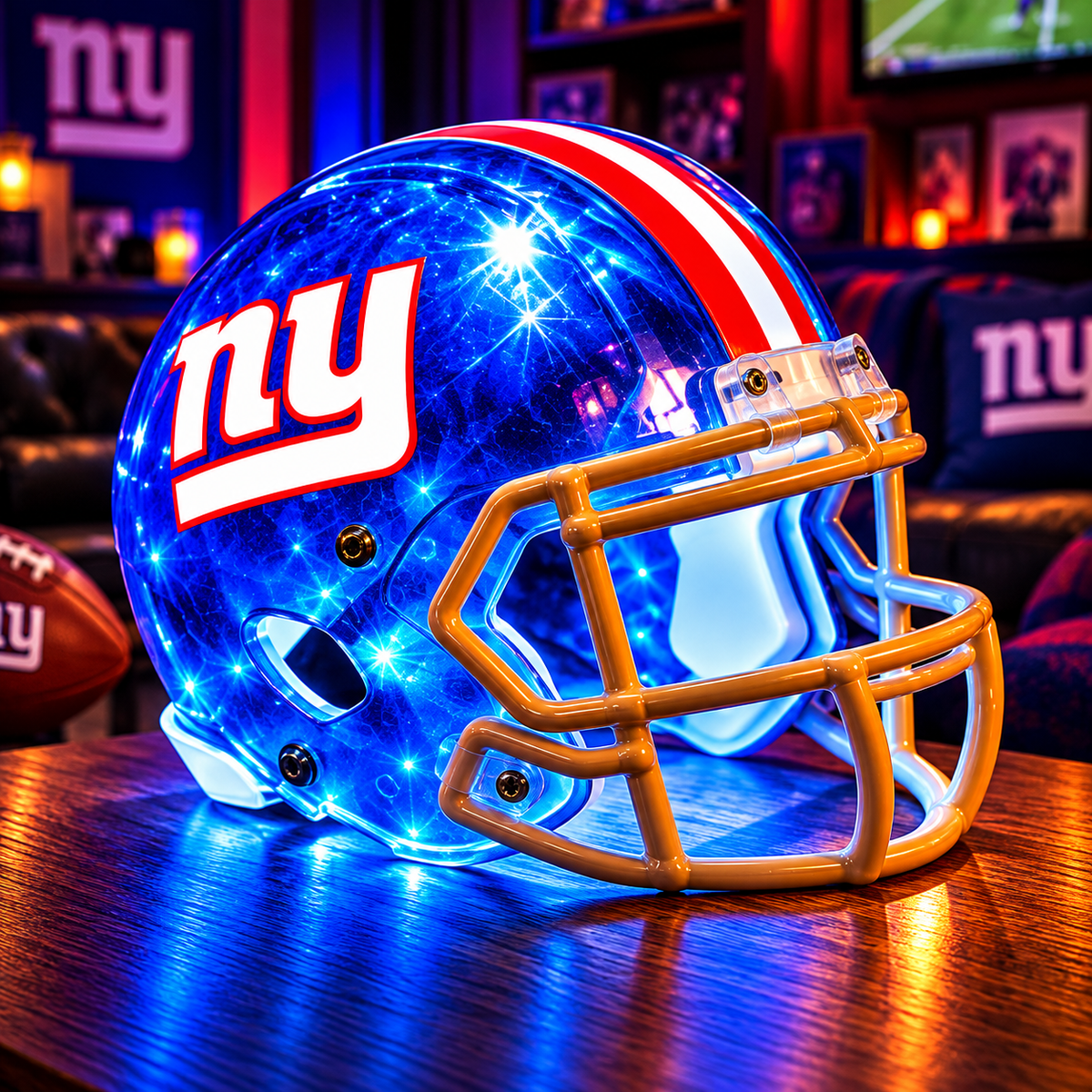 Football Helmet LED Lamp - Full 32 Team Styles 🏈
