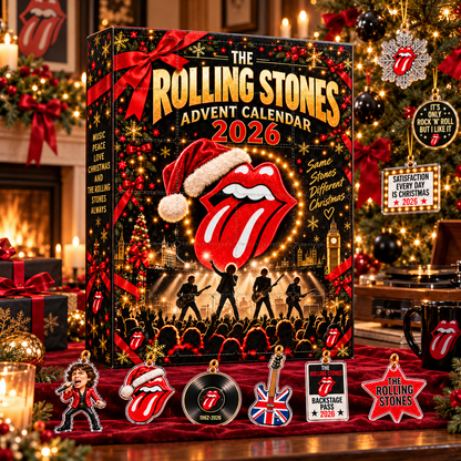 The Rolling Stones 2026 Advent Calendar – 24 Days of Rock 'n' Roll Christmas Magic 🎸