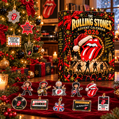 The Rolling Stones 2026 Advent Calendar – 24 Days of Rock 'n' Roll Christmas Magic 🎸