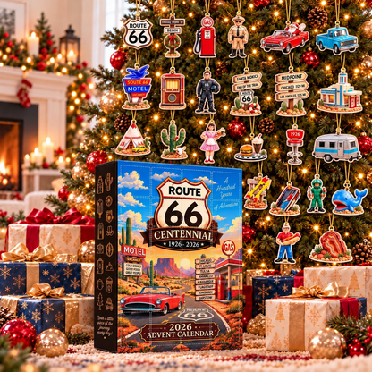 Route 66 Centennial Advent Calendar 2026 – 24 Days of Road Trip Nostalgia