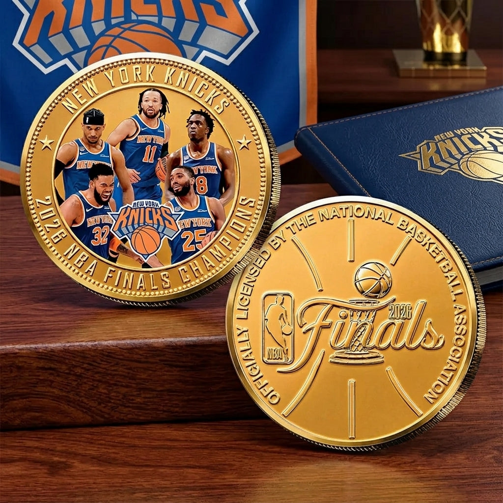 NY Knicks 2026 NBA Finals Champions Commemorative Coin