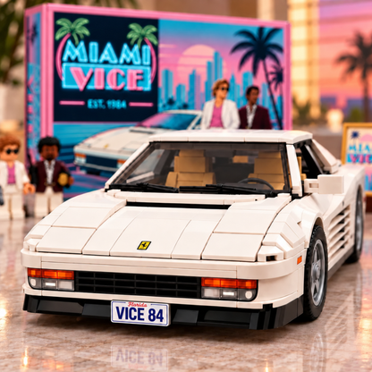 Miami Vice – Inspired 80s Miami Collector Building Set