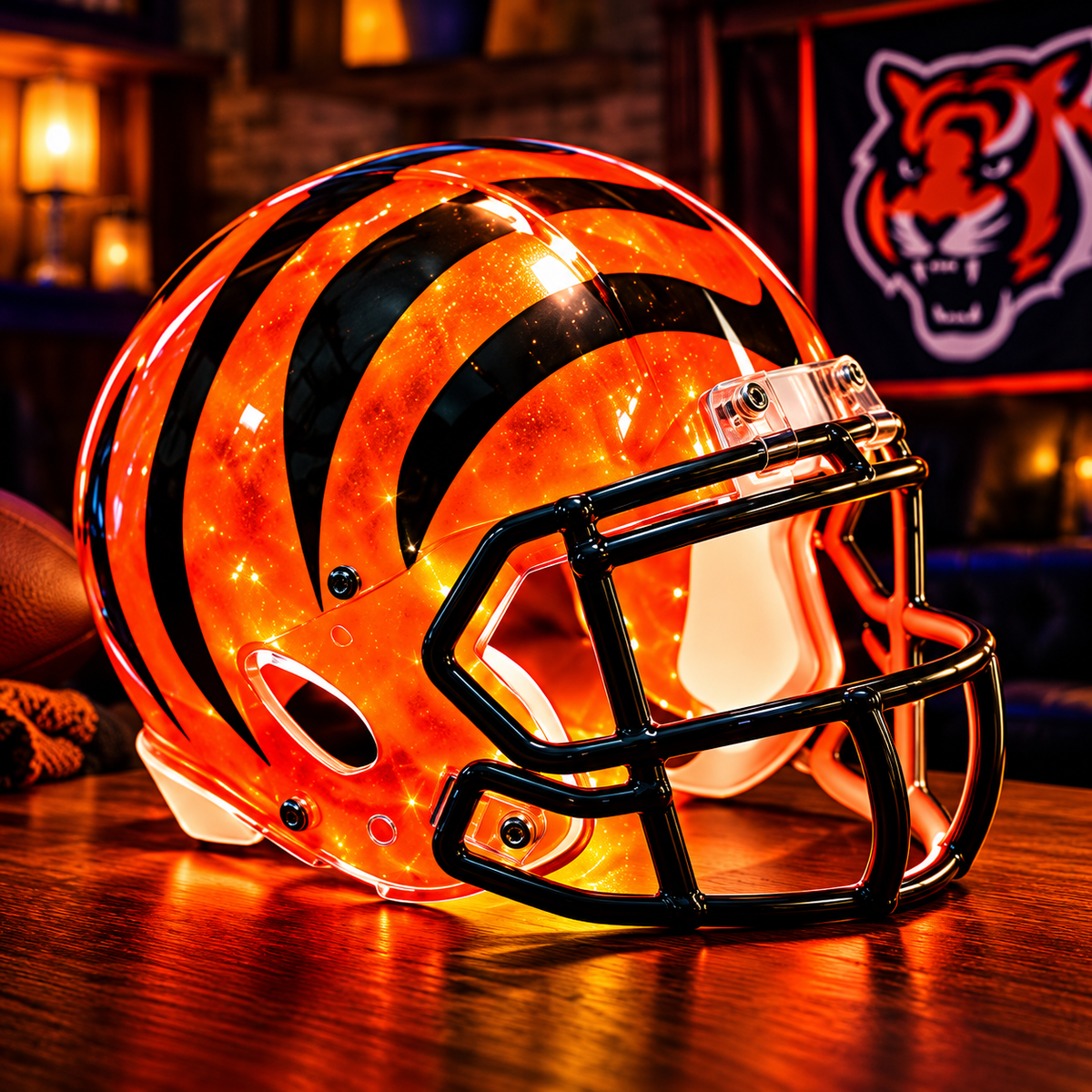 Football Helmet LED Lamp - Full 32 Team Styles 🏈