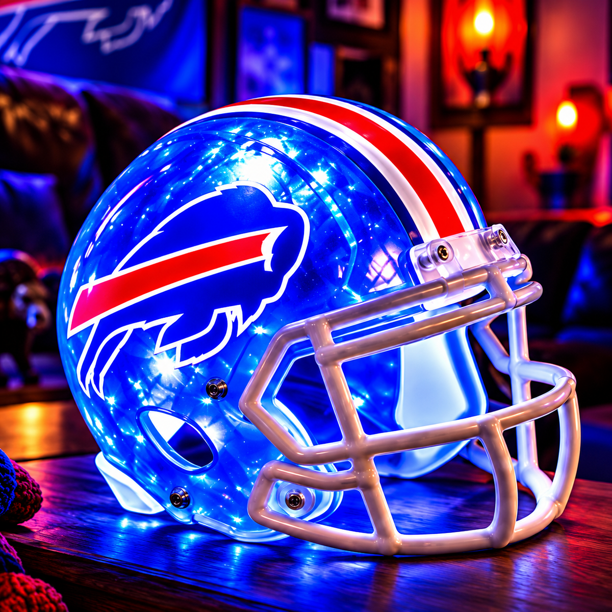 Football Helmet LED Lamp - Full 32 Team Styles 🏈