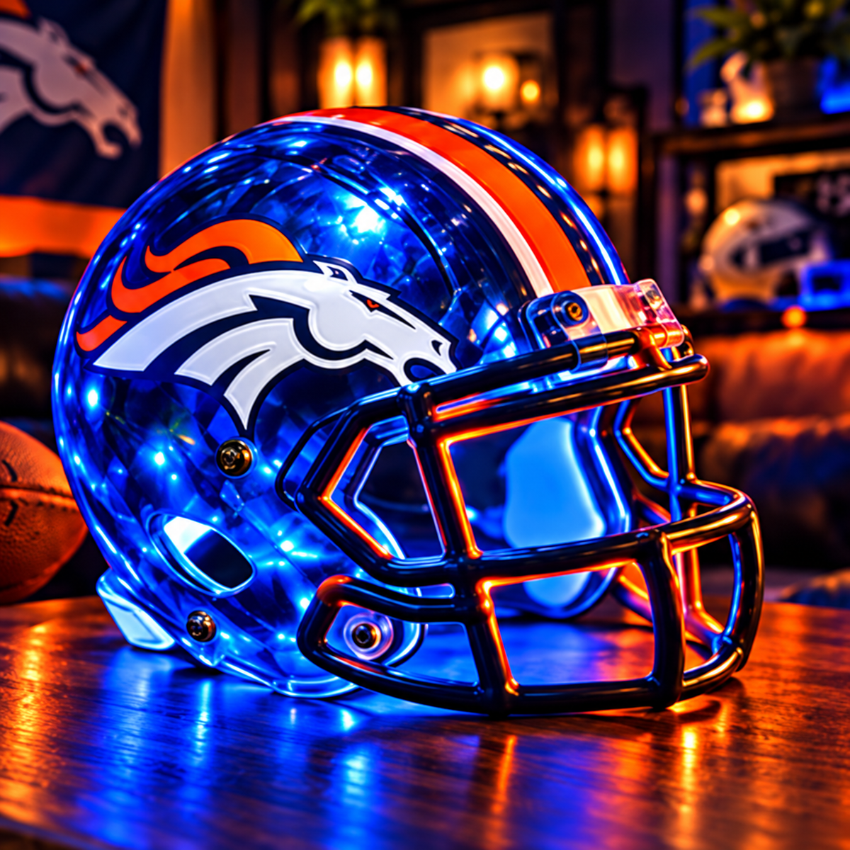 Football Helmet LED Lamp - Full 32 Team Styles 🏈
