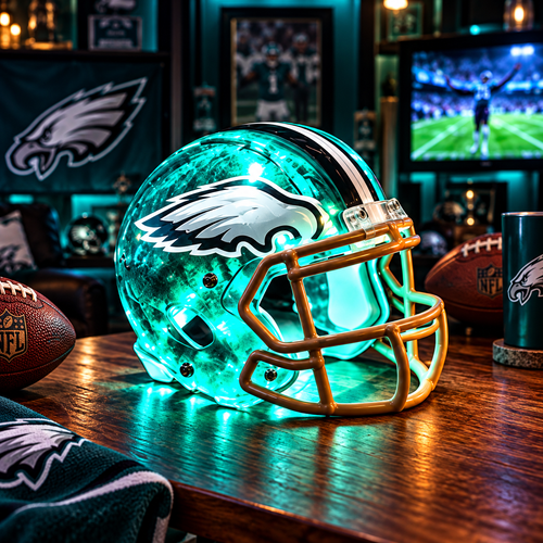 Football Helmet LED Lamp - Full 32 Team Styles 🏈