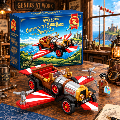 Chitty Flying Car 58th Anniversary Building Set
