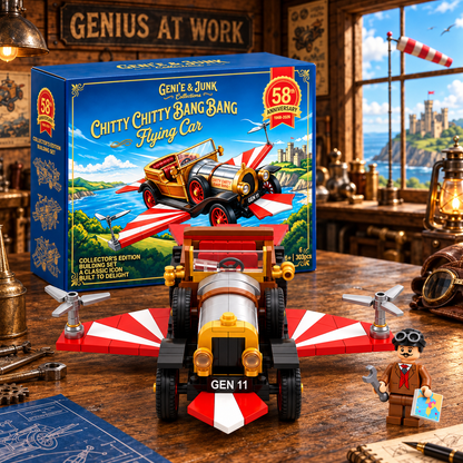 Chitty Flying Car 58th Anniversary Building Set
