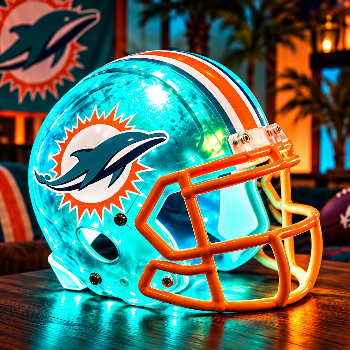 Football Helmet LED Lamp - Full 32 Team Styles 🏈