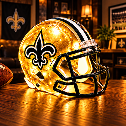 Football Helmet LED Lamp - Full 32 Team Styles 🏈