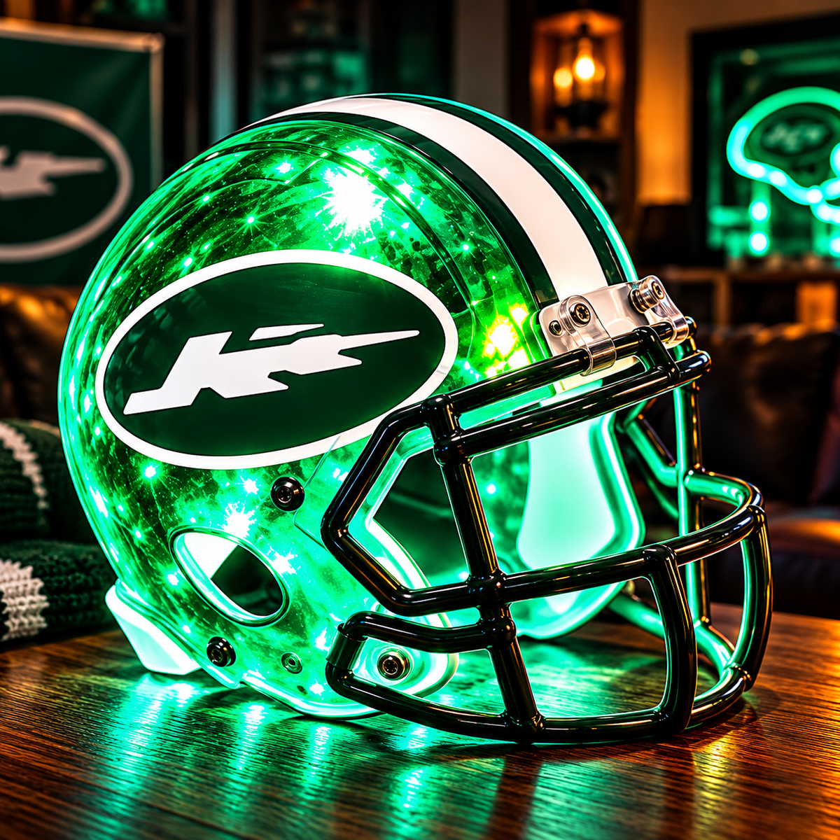 Football Helmet LED Lamp - Full 32 Team Styles 🏈