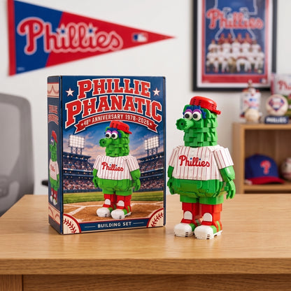 Phillie Phanatic 48th Anniversary Building Set