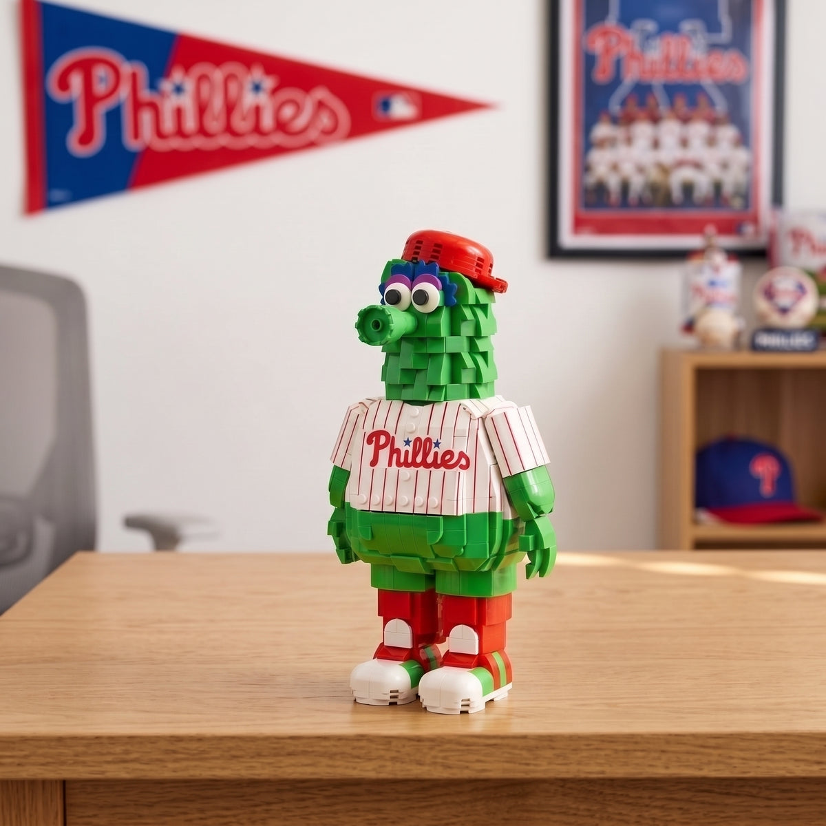 Phillie Phanatic 48th Anniversary Building Set