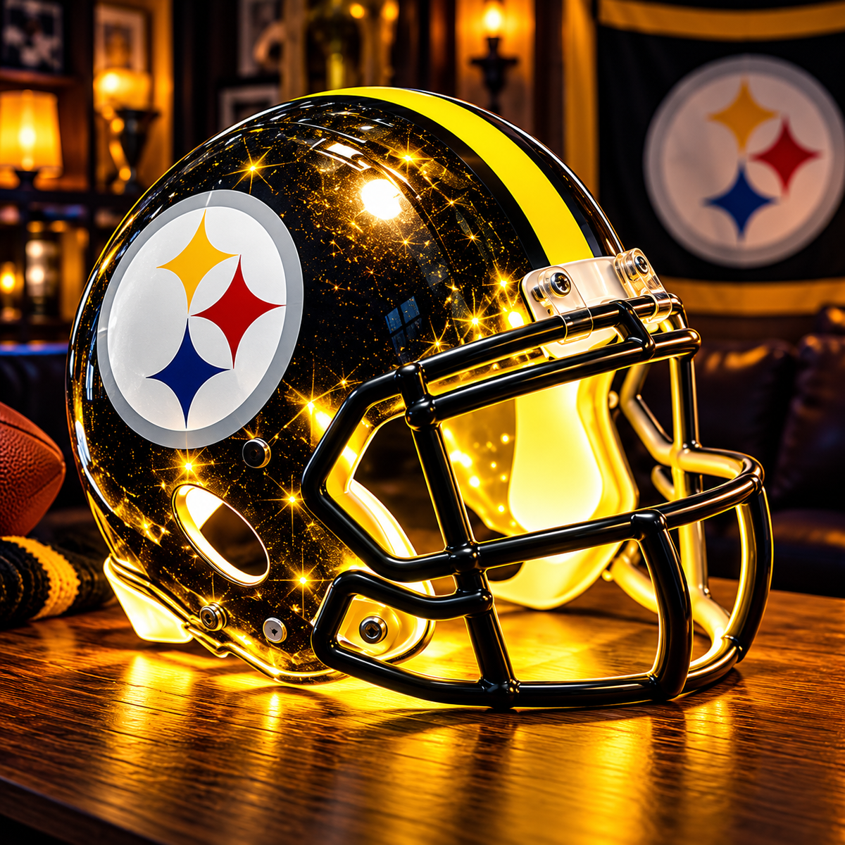 Football Helmet LED Lamp - Full 32 Team Styles 🏈