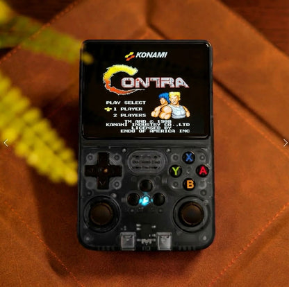 R36S Retro Handheld Game Console - Black
