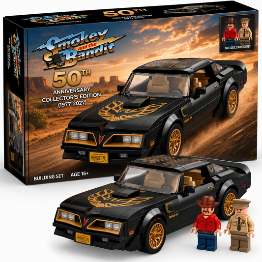 Smokey and the Bandit 50th Anniversary - Pontiac Firebird Trans Am Building Set