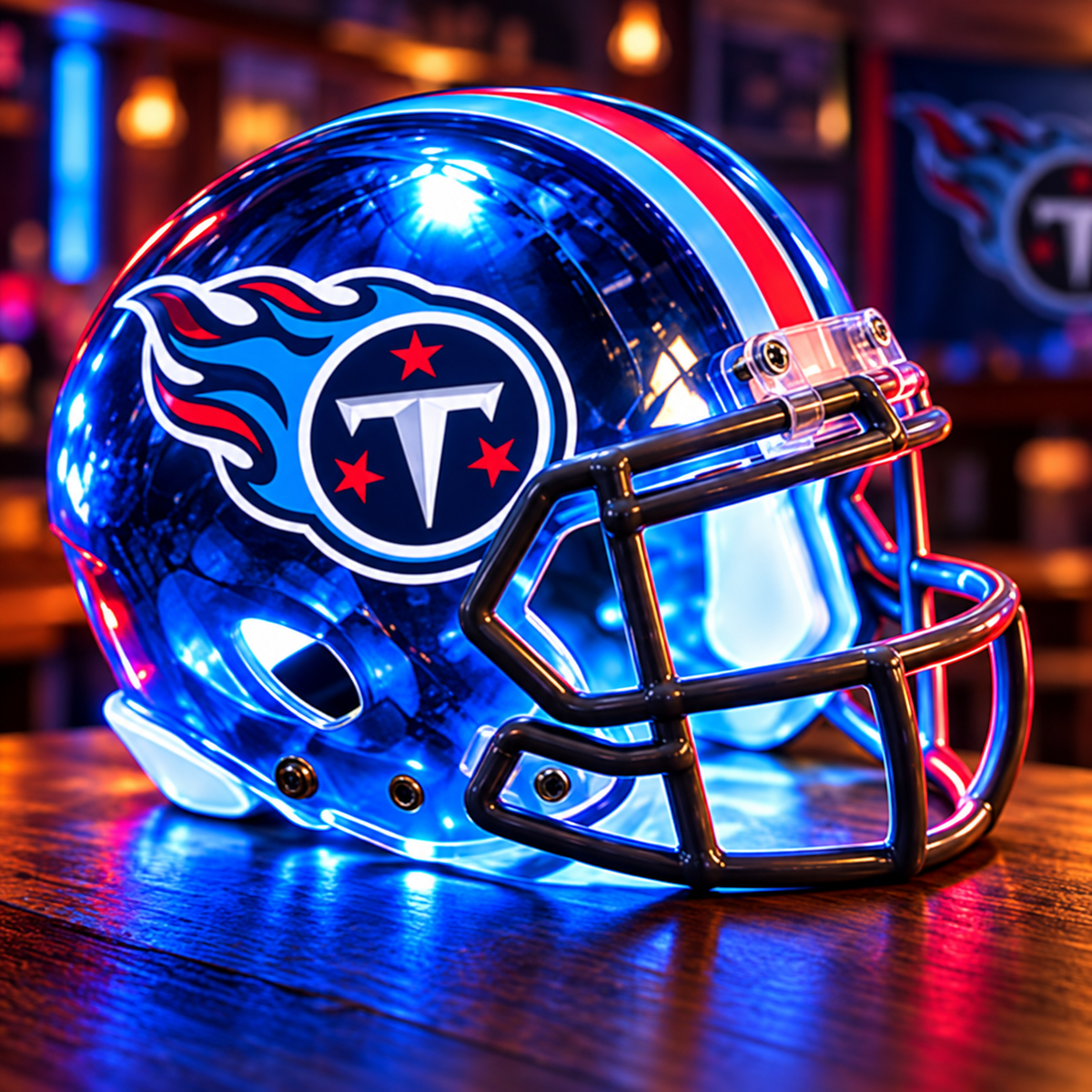 Football Helmet LED Lamp - Full 32 Team Styles 🏈
